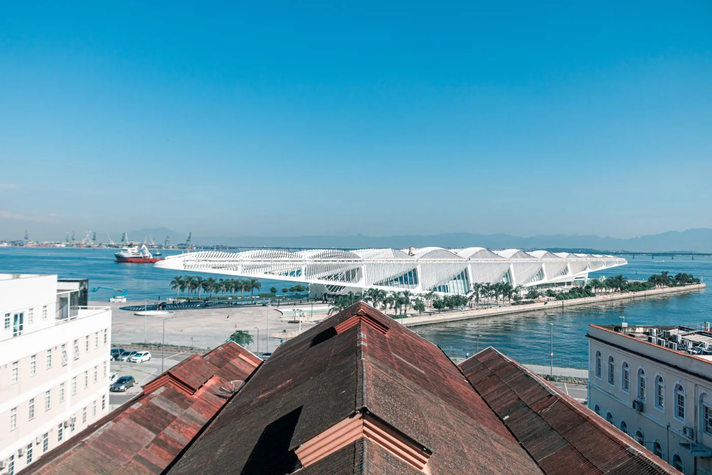 Museo del Mañana y paisaje urbano de Río de Janeiro